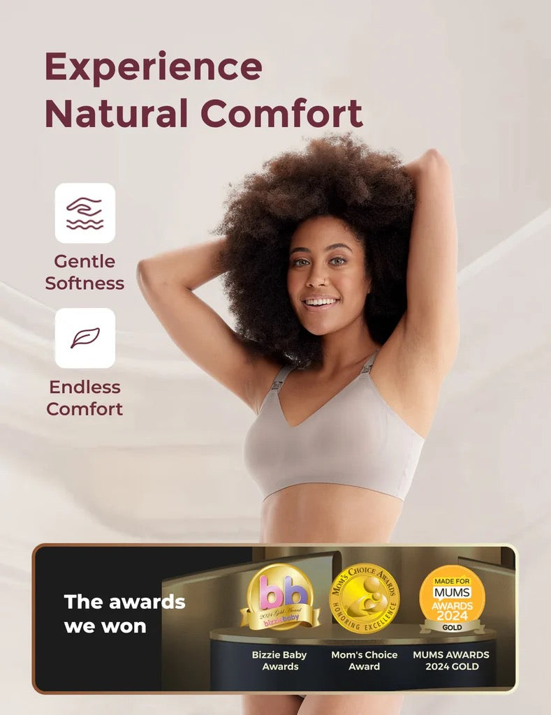SMOOTH™ - Ultra Soft Seamless  Maternity Nursing Bra (2-Pack)