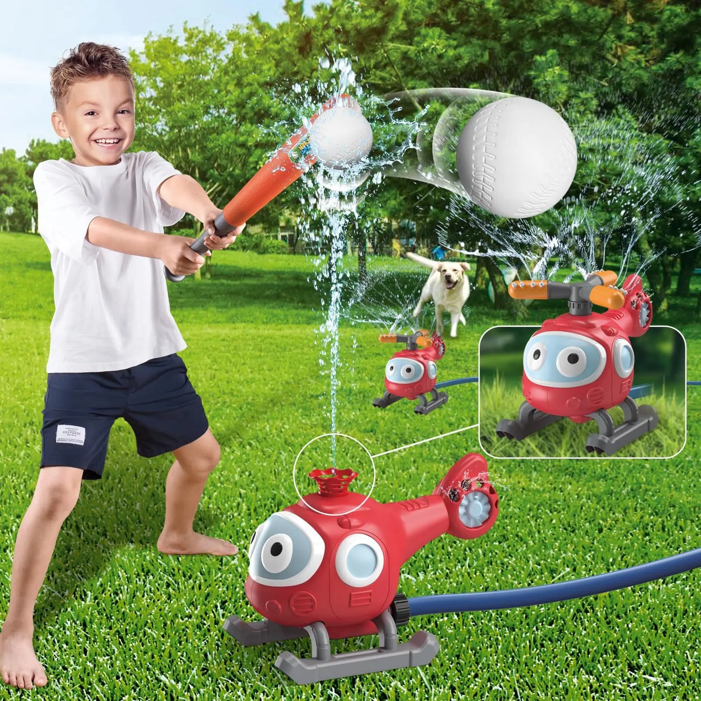 Water Sprinkler Baseball