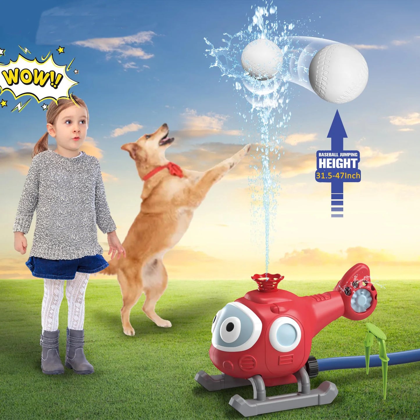 Water Sprinkler Baseball