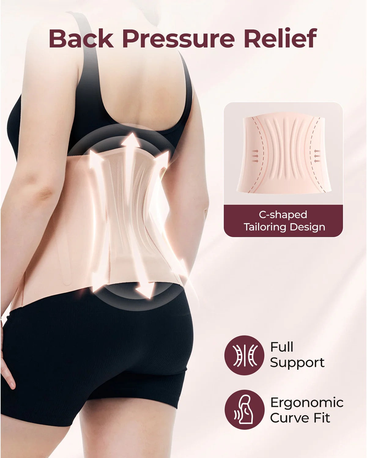 Littlemaelya Postpartum Belly Band – Firm Belly, Optimal Comfort