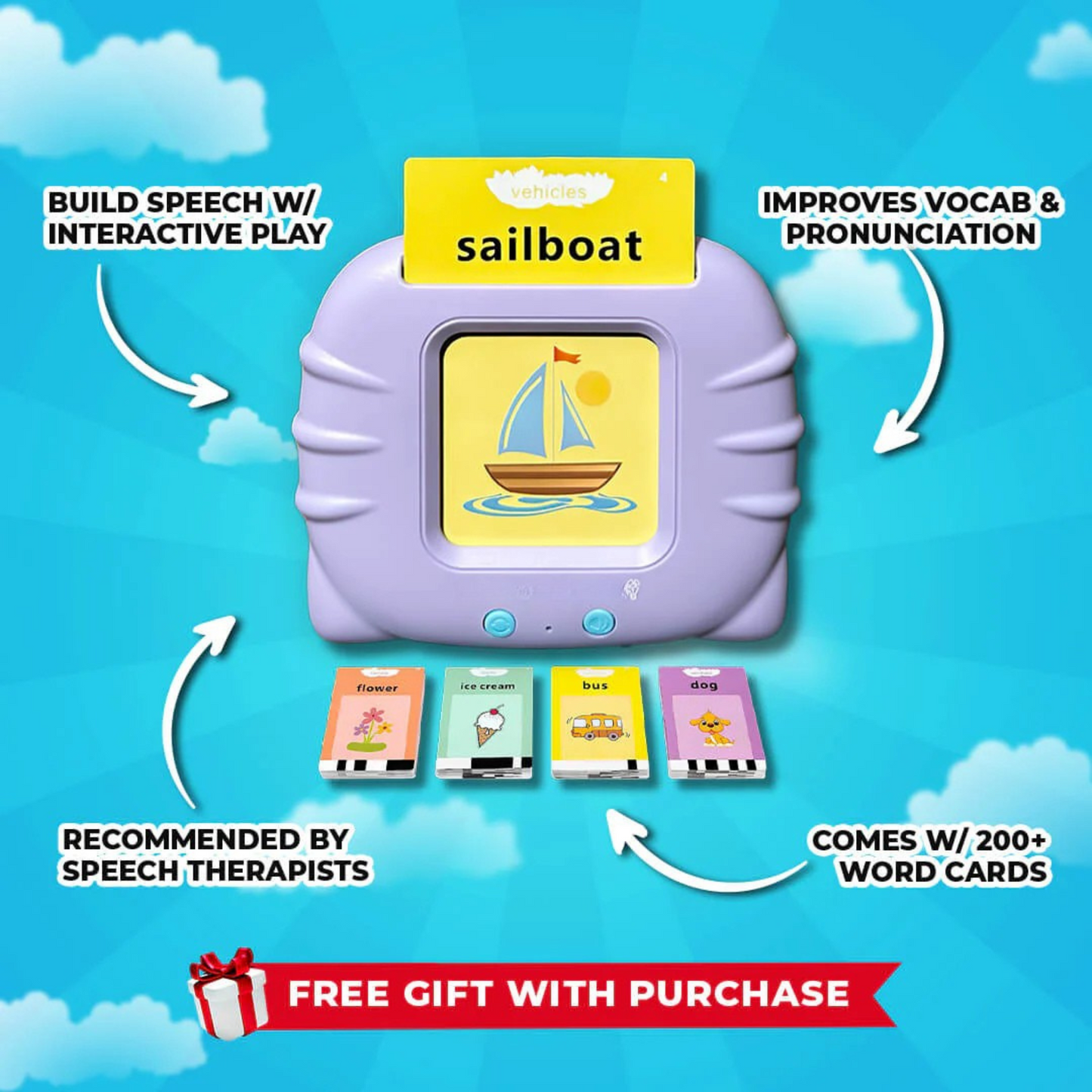 Parlotto™ - Flash Card Preschool Toddlers