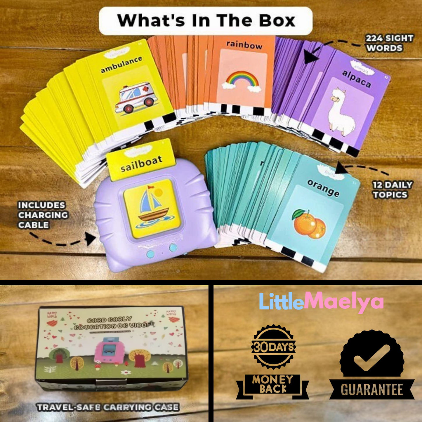 Parlotto™ - Flash Card Preschool Toddlers