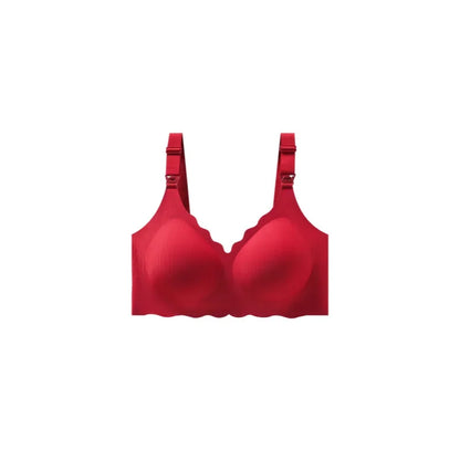 Maelya Strip™ – Set of 2 seamless push-up nursing bras with floral pattern