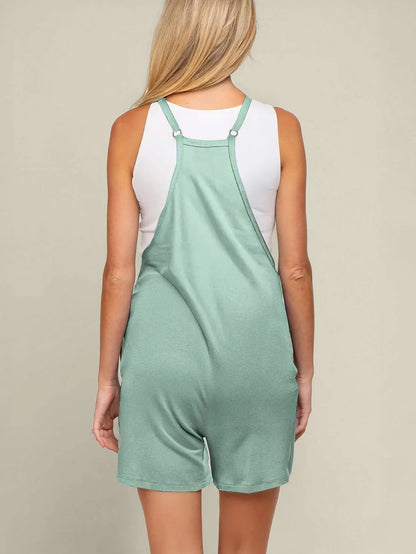 Oversized Jumpsuit Shorts - Maternity & Postpartum