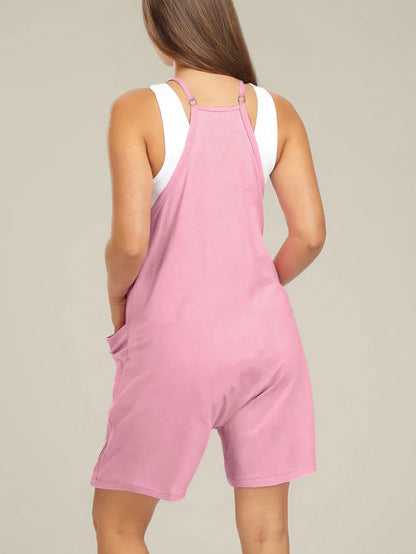 Oversized Jumpsuit Shorts - Maternity & Postpartum