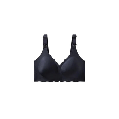 Maelya Strip™ – Set of 2 seamless push-up nursing bras with floral pattern