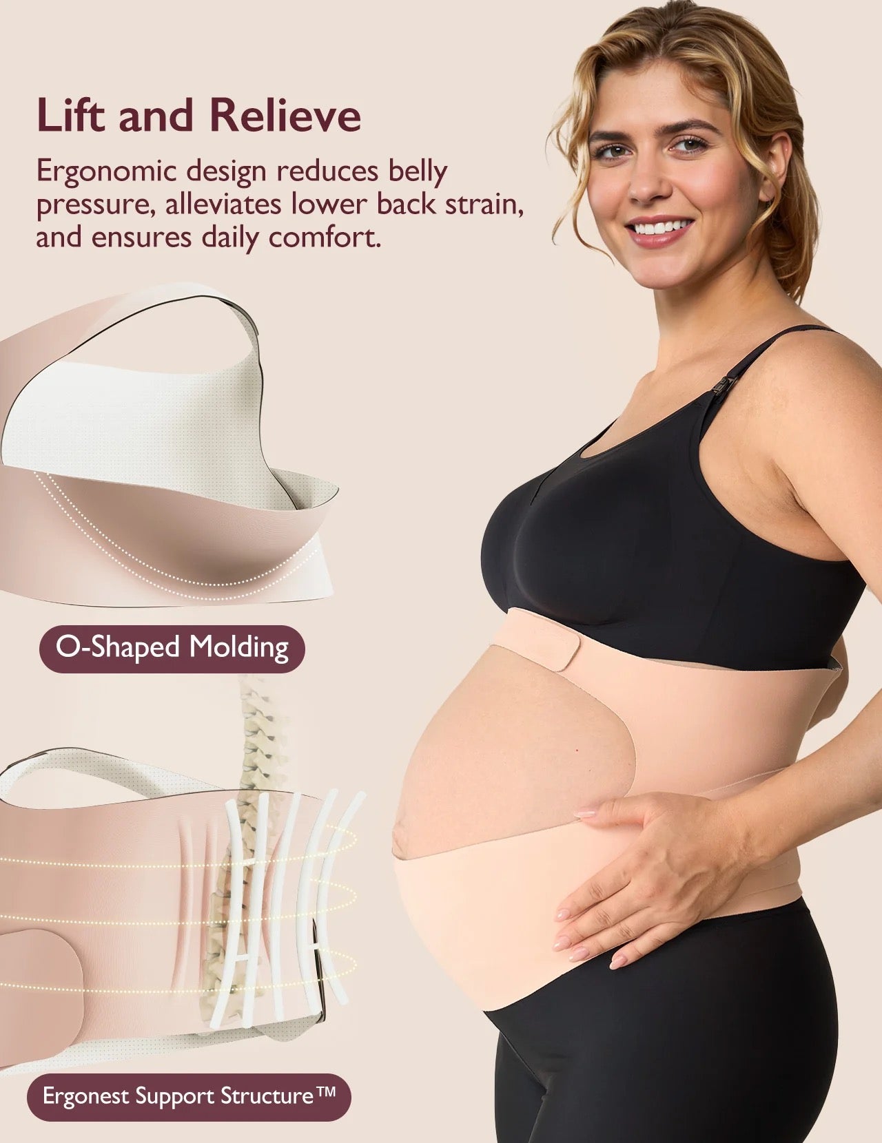 BellyEmbrace – Littlemaelya Maternity Belt