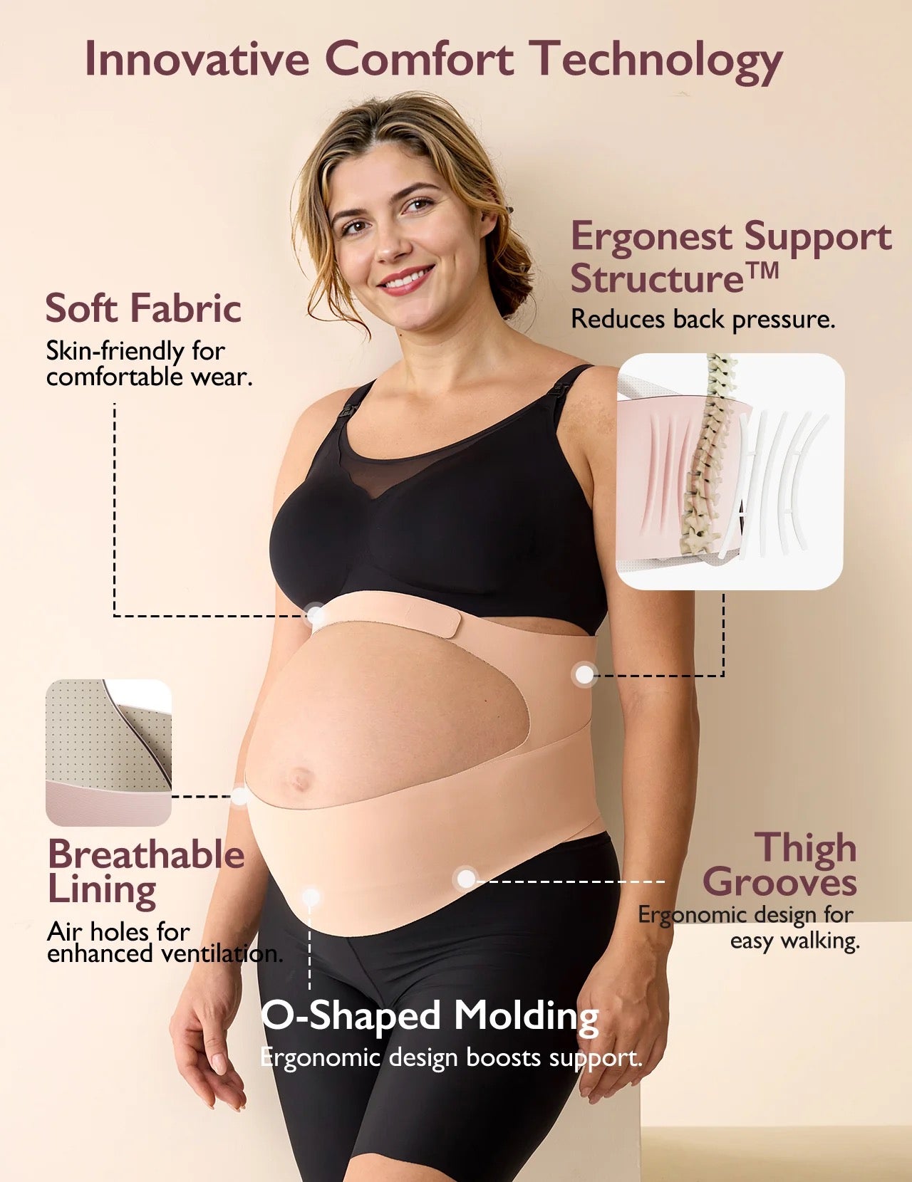 BellyEmbrace – Littlemaelya Maternity Belt