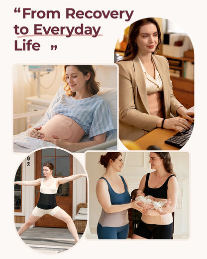 Littlemaelya Postpartum Belly Band – Firm Belly, Optimal Comfort