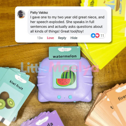 Parlotto™ - Flash Card Preschool Toddlers