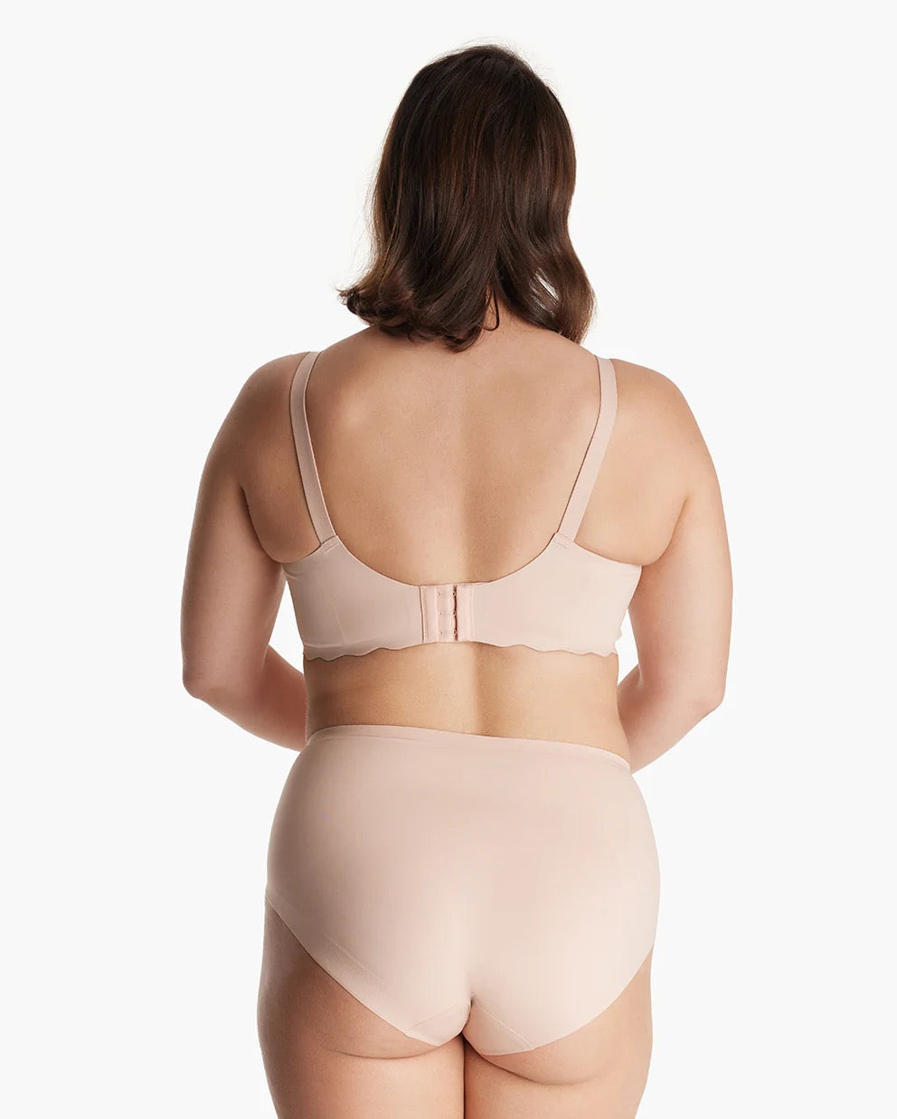 Jelly Strip™ – Set of 2 seamless push-up nursing bras with floral pattern